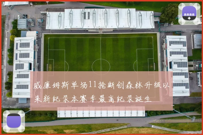 威廉姆斯单场11抢断创森林升级以来新纪录本赛季最高纪录诞生